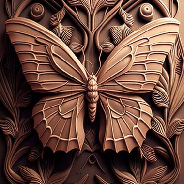 3D модель Papilio joanae (STL)